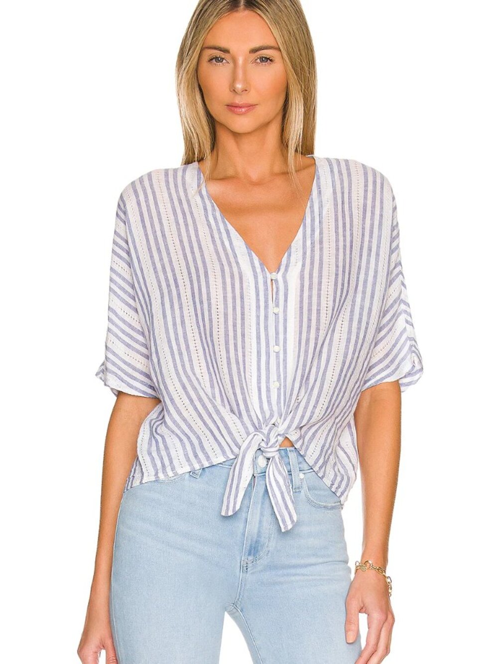 NWOT RAILS Thea Tie Waist Top